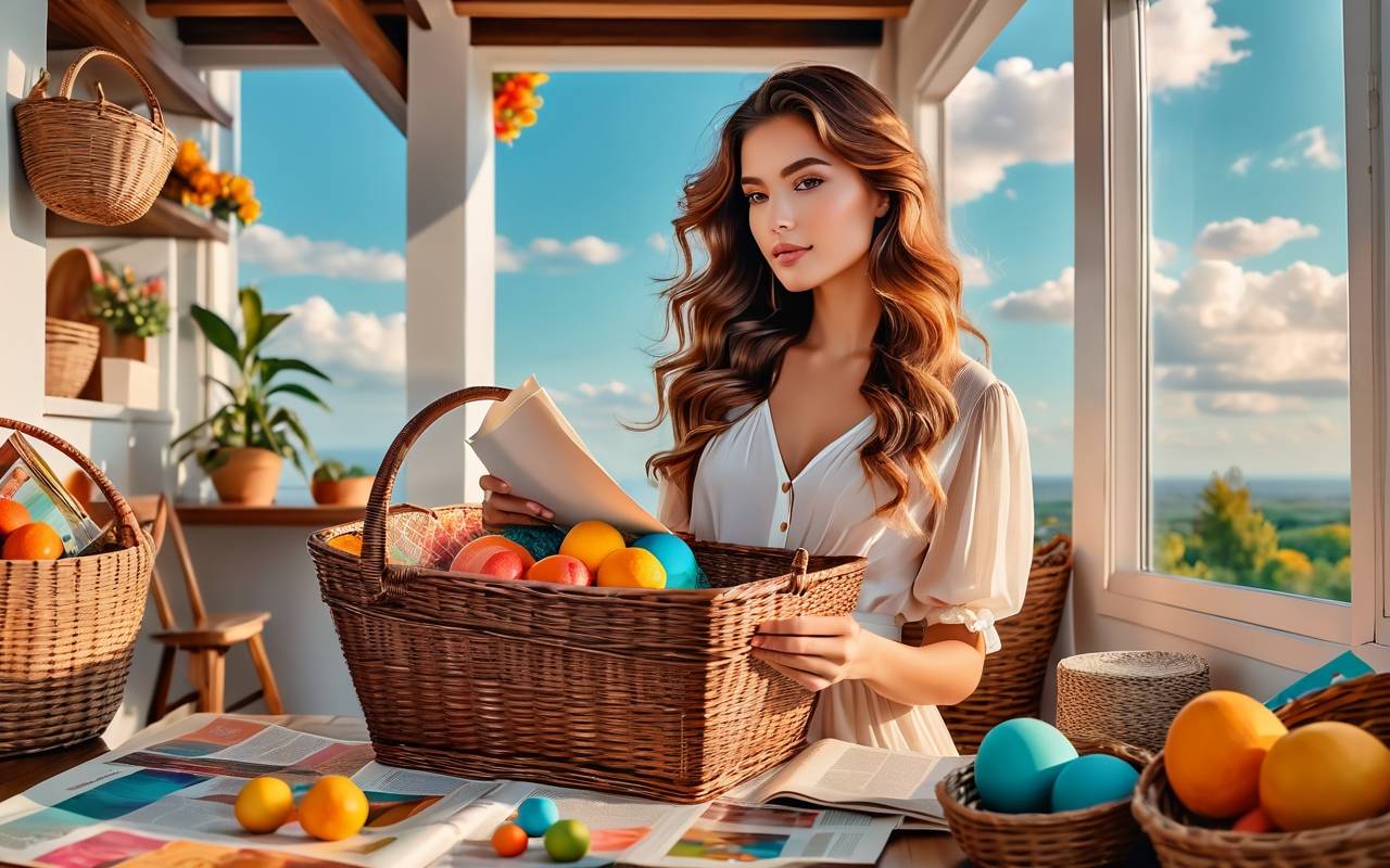 Плетение из бумажной лозы: корзины для дома из старых газет 1 Плетение из бумажной лозы: корзины для дома из старых газет