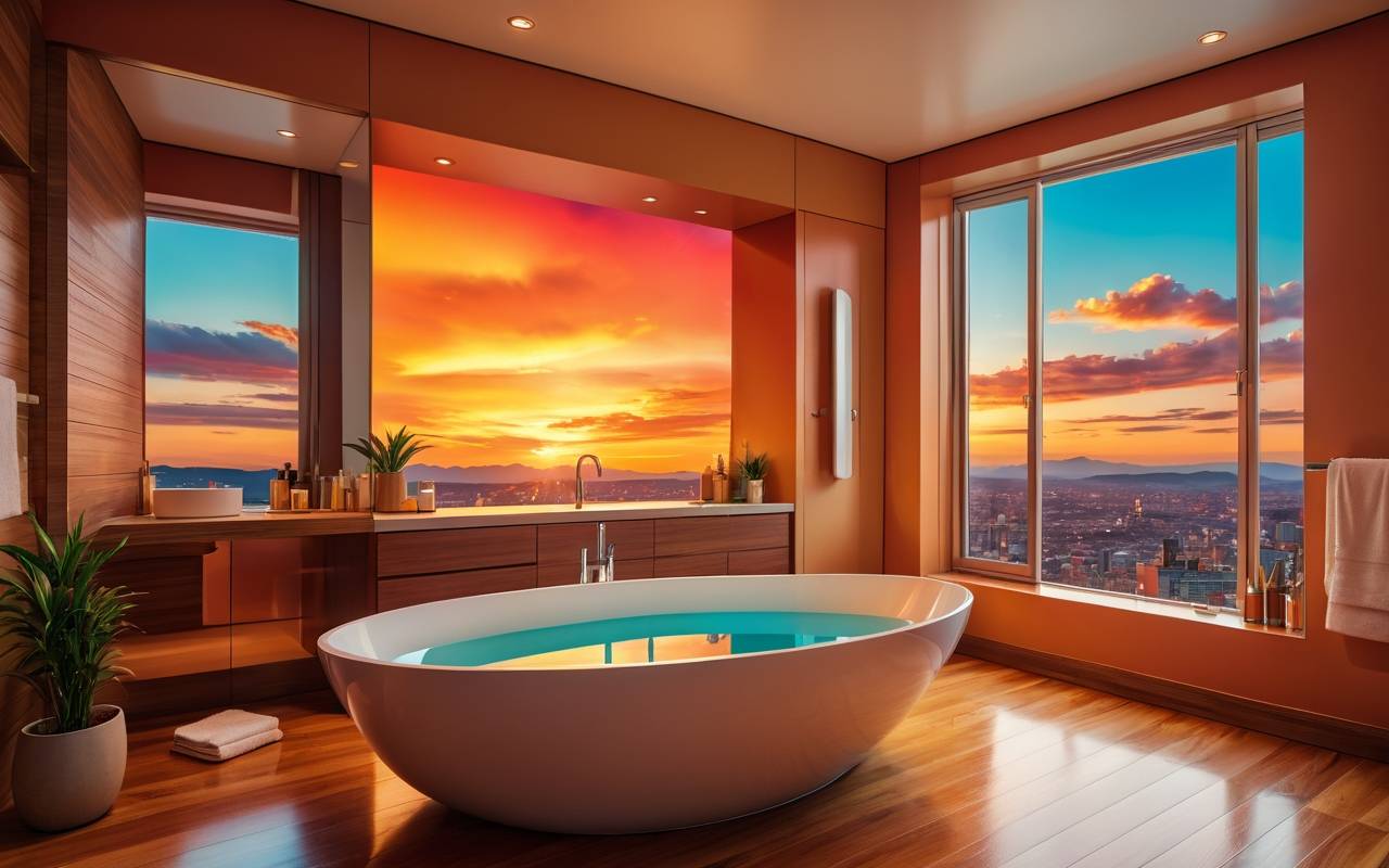 Маленькая ванная комната: визуальные приемы увеличения пространства 1 Маленькая ванная комната: визуальные приемы увеличения пространства