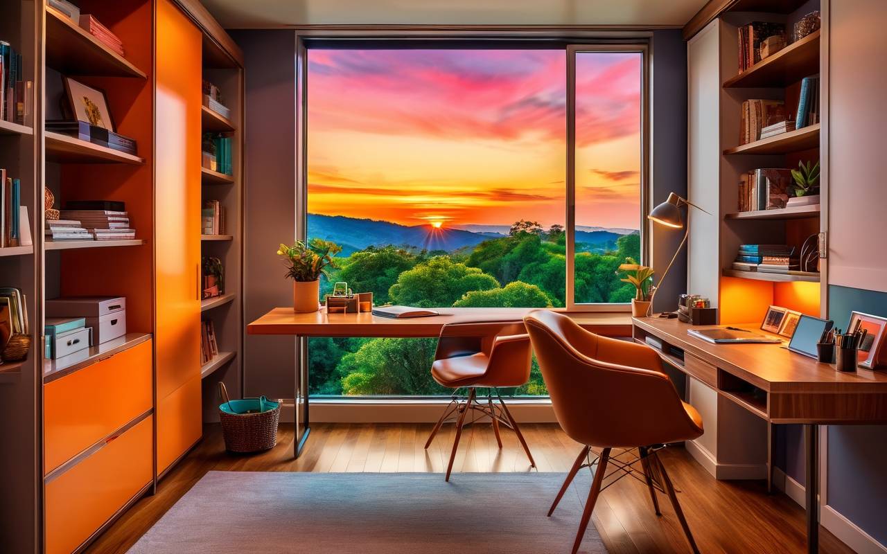 Домашний кабинет в шкафу (Cloffice): идеальное решение для маленькой квартиры 1 Домашний кабинет в шкафу (Cloffice): идеальное решение для маленькой квартиры