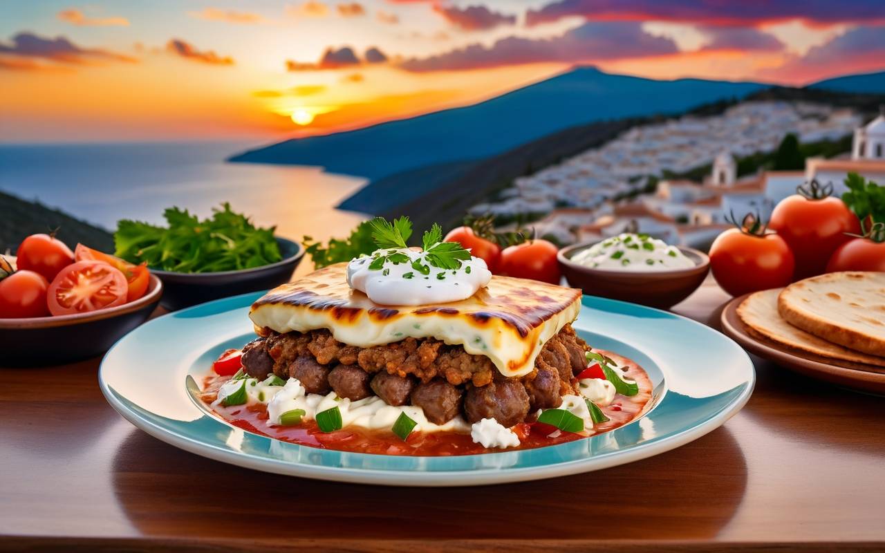 Греческая кухня: мусака, дзадзики и сувлаки 1 Греческая кухня: мусака, дзадзики и сувлаки